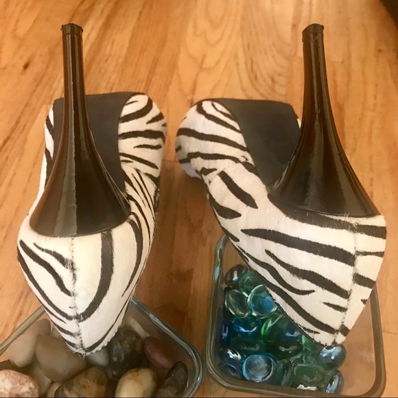 Alisha Hill Zebra Print Pumps - Picture 8 of 8